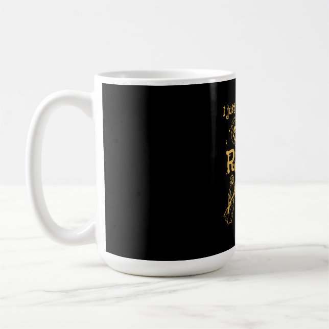 Mug Je Veux Juste Pet Rabbit Et Halloween (Gauche)