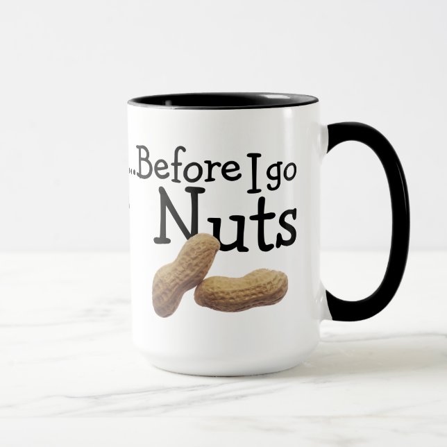 Mug Je veux mon café... (Droite)
