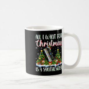 Mug Je Veux Pour Noël Est Un Synthétiseur Xmas Tree Li