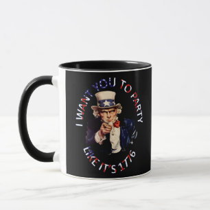 Mug Je veux que tu fasses comme en 1776