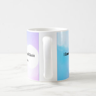 Mug Je viens avec ma propre musique de fond