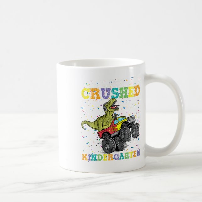 Mug Je Viens De Cruser La Maternelle Dinosaur Trex Mon (Droite)
