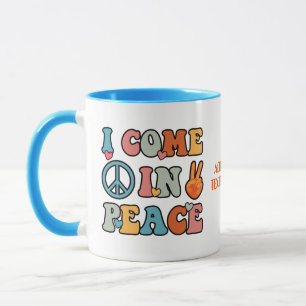 Mug Je Viens En Paix Valentines Couples
