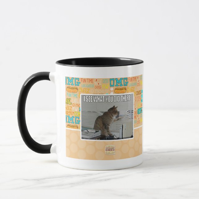 Mug Je vois ce que vous avez fait là (Gauche)