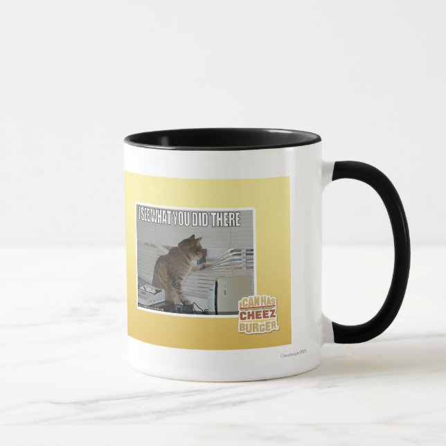 Mug Je vois ce que vous avez fait là (Droite)