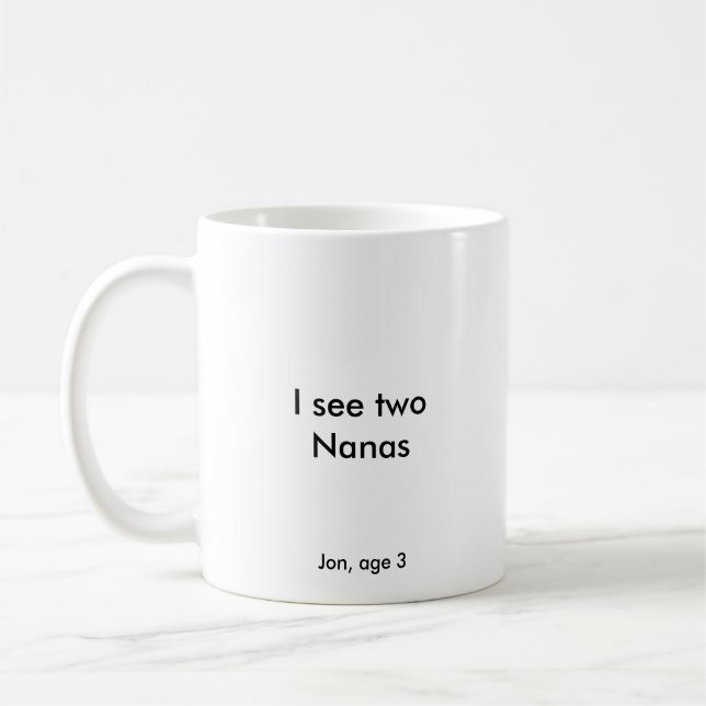 Mug Je vois deux Nanas (Gauche)