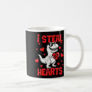 Mug Je vole 67 cœurs T-rex Six Sept Jour de la Saint-V