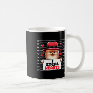 Mug Je vole des cœurs mignons pour la Saint-Valentin,