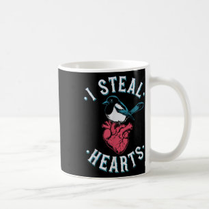 Mug Je vole des cœurs, Pie voleur Cœur anatomique Goth