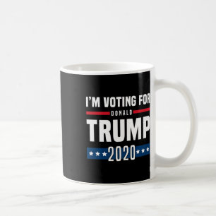 Mug Je vote pour l'élection de Trump