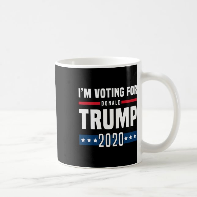 Mug Je vote pour l'élection de Trump (Droite)