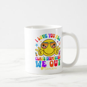 Mug Je vous aime Tous Classe Enseignants Rejetés Derni