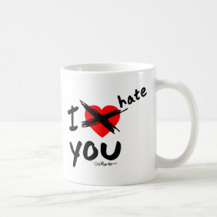 Mug Je vous déteste