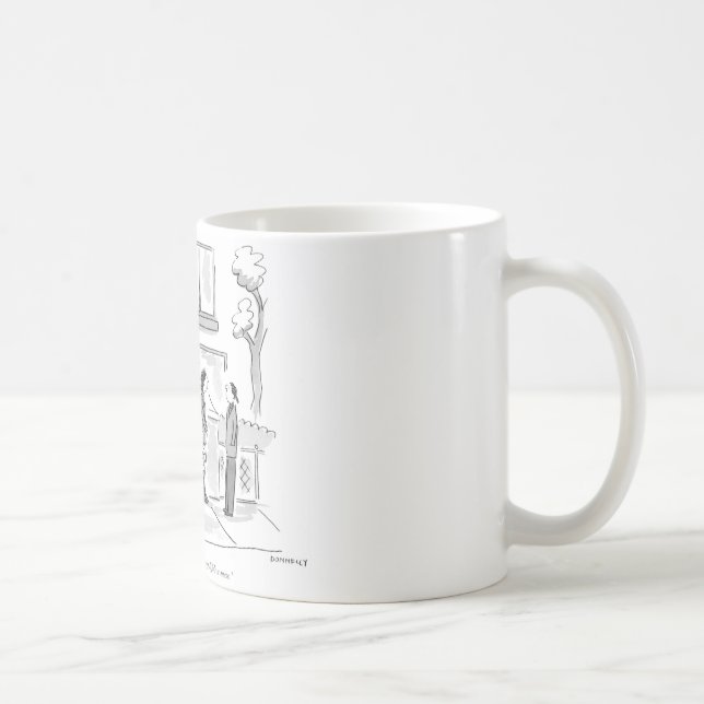 Mug Je vous inviterais dedans, mais ma vie est un (Droite)