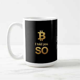 Mug Je Vous L'Ai Dit, Bitcoin Ultimate Crypto Reback