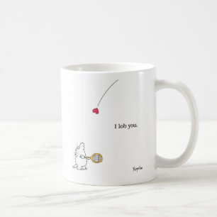 Mug JE VOUS LANCE par Sandra Boynton