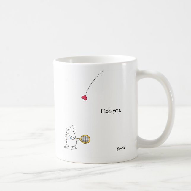 Mug Je VOUS LOB par Sandra Boynton (Droite)