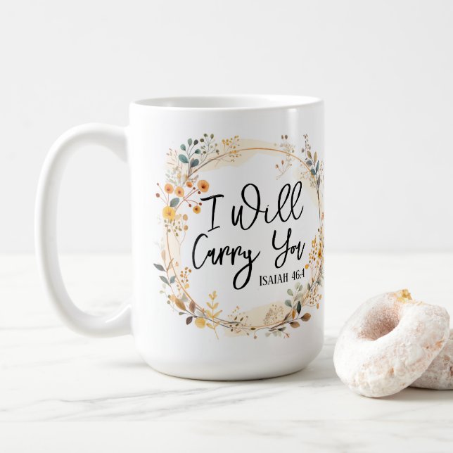 Mug Je Vous Porterai De La Musique (Avec donut)