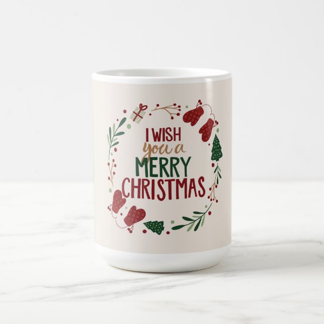 Mug Je Vous Souhaite Un Joyeux Noël (Centre)