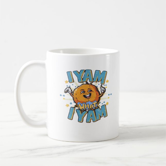 Mug Je Yam Ce Que Je Yam Design Classique Pour Thanksg (Gauche)