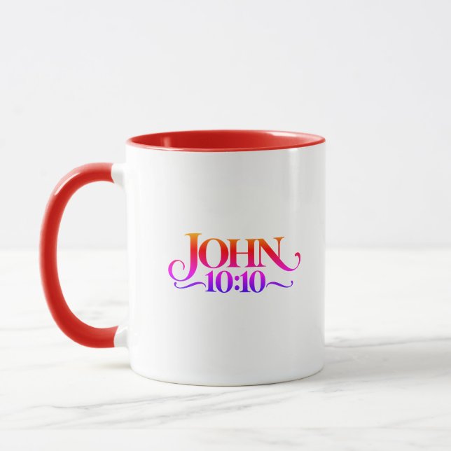 Mug Jean 10:10 (Gauche)