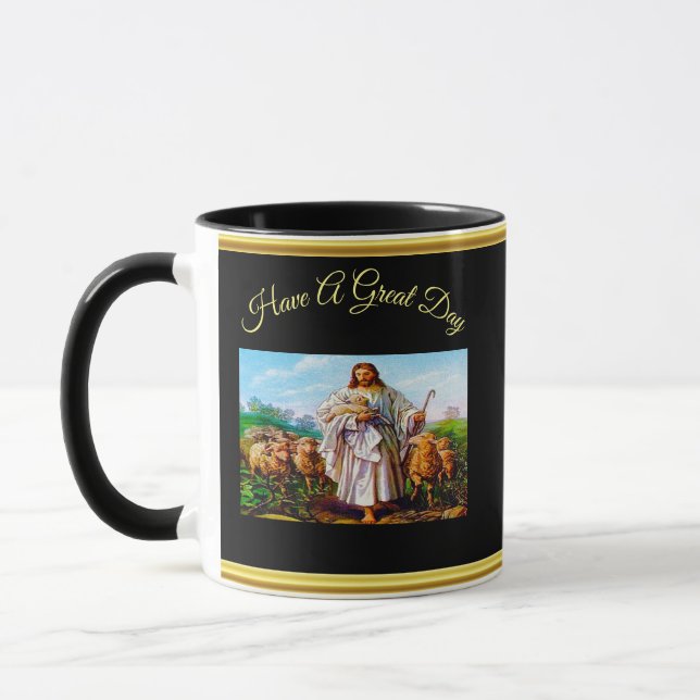 Mug Jean 10:7-21 Je suis le bon berger (Gauche)