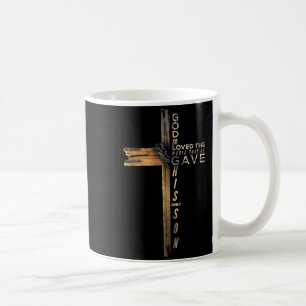 Mug Jean 3_16 Croix Chrétienne Bible 2025 Mise à jour