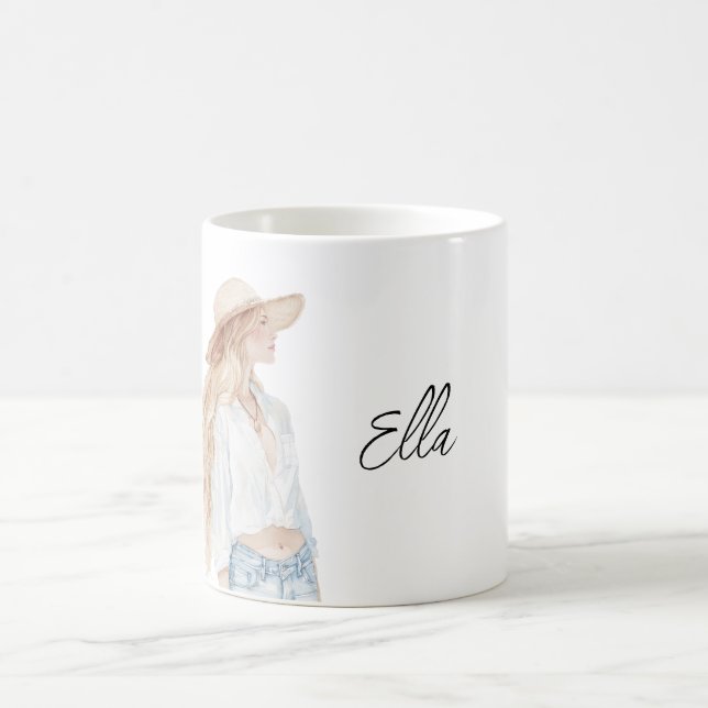 Mug Jean blond féminin (Centre)