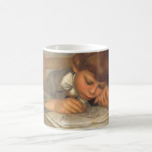 Mug Jean dessin de Pierre Renoir, Vintage Fine Art