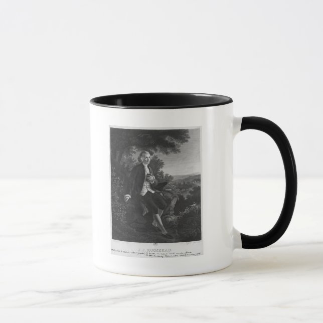 Mug Jean-Jacques Rousseau composant 'Emile (Droite)