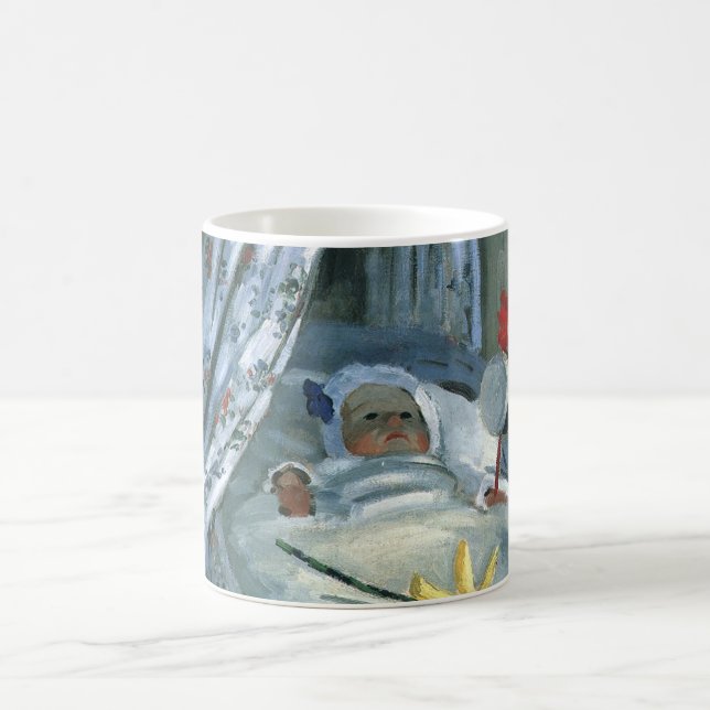 Mug Jean Monet dans son berceau par Claude Monet (Centre)