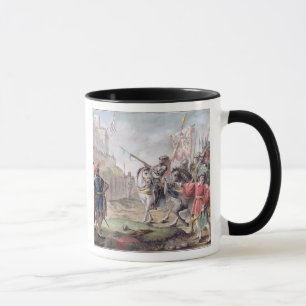 Mug Jeanne d'Arc (1412-31) commande l'anglais pour