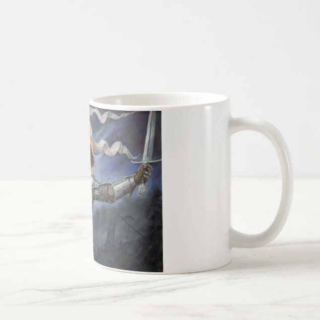 Mug Jeanne d'Arc avec la bannière (Droite)