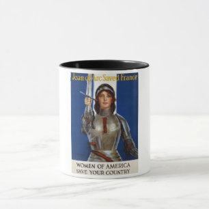 Mug Jeanne d'Arc : La Pucelle d'Orléans, héroïne cheva