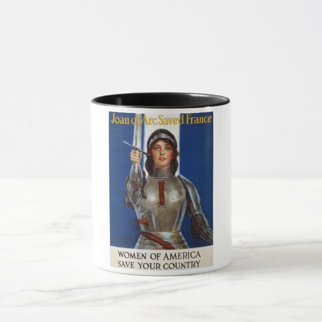 Mug Jeanne d'Arc : La servante d'Orléans, héroïne du c (Centre)