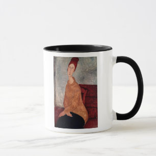 Mug Jeanne Hebuterne dans un pullover jaune, 1918-19