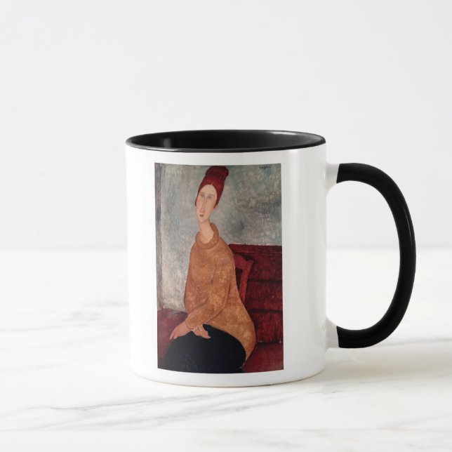 Mug Jeanne Hebuterne dans un pullover jaune, 1918-19 (Droite)