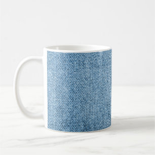 Mug Jeans de qualité : Belle texture sans fil.