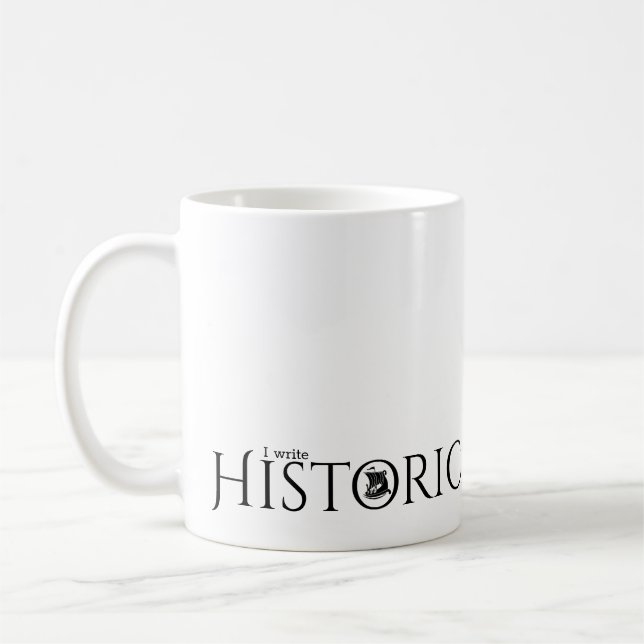 Mug J'écris de la fiction historique (Gauche)
