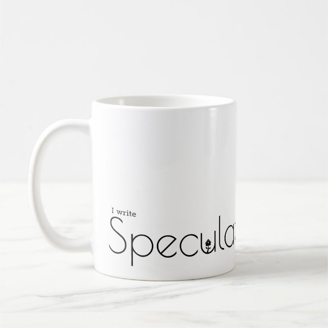 Mug J'écris de la fiction spéculative (Gauche)