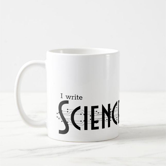 Mug J'écris de la Science Fiction (Gauche)