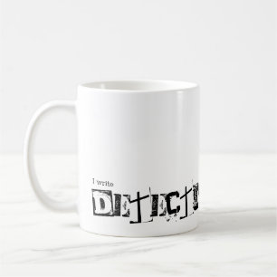 Mug J'écris Detective Fiction