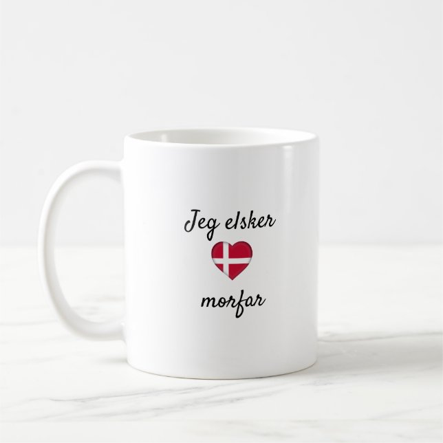 Mug Jeg Elsker morfar (Gauche)