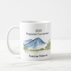 Mug Jehovah Témoin exercice patience 2023 nom personna
