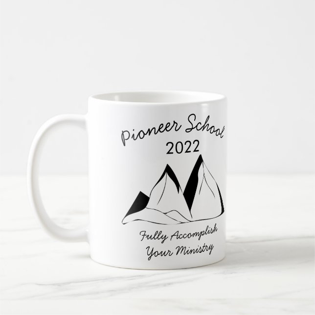 Mug Jehovah Witness Pioneer School 2022 (Gauche)
