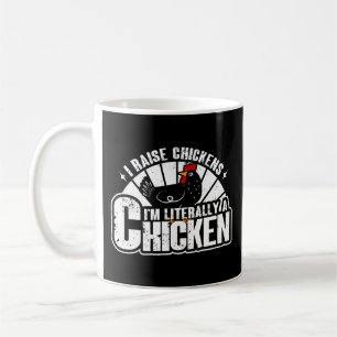 Mug J'Élevais Des Poulets, Drôle Propriétaire De Poule