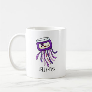 Mug Jelly-fish Drôle Jelly Jar Pun