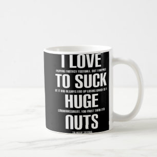 Mug J'Énorme Nuts Fun Imaginaire Loser Football 