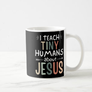 Mug J'Enseigne À Des Humains Minuscules Sur Jésus Ense