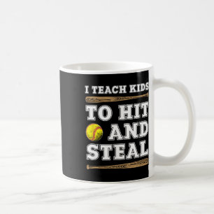 Mug J'enseigne aux enfants à frapper et à voler - Funn